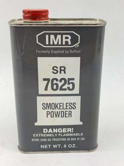 IMR SR 7625 Smokeless Powder - 8 oz Unopened Can image