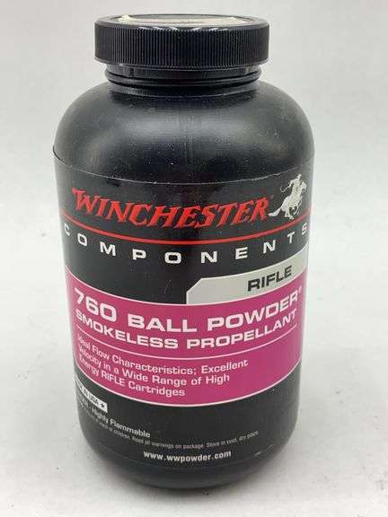 Winchester 760 Ball Powder Rifle Components - Smokeless Propellant - 16oz image