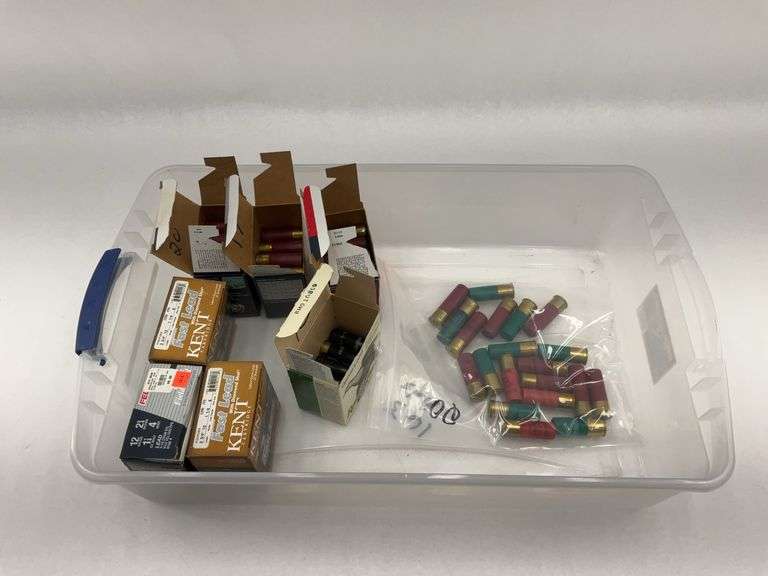 Mixed Lot of 12 Gauge Shotgun Shells Lead - Approximately 163 Rounds image