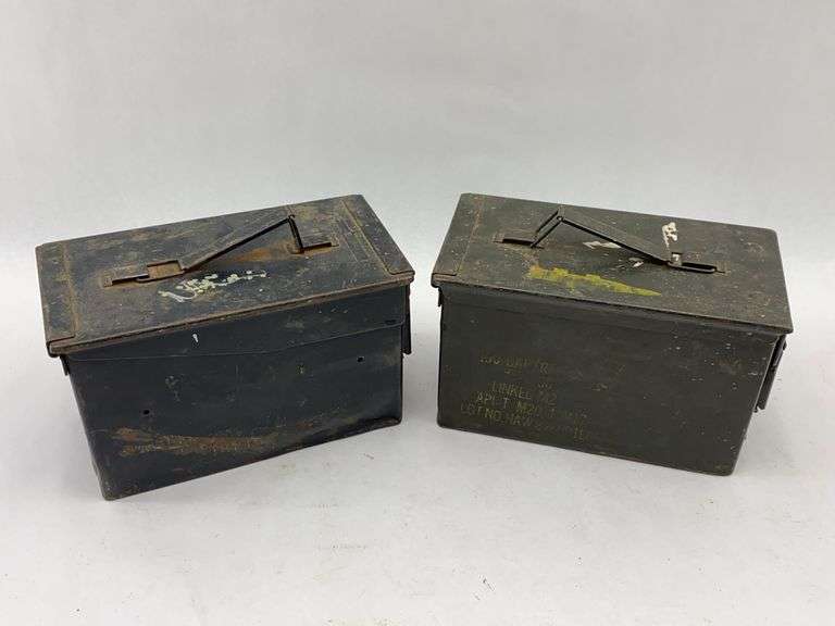 Two Military Ammo Cans image