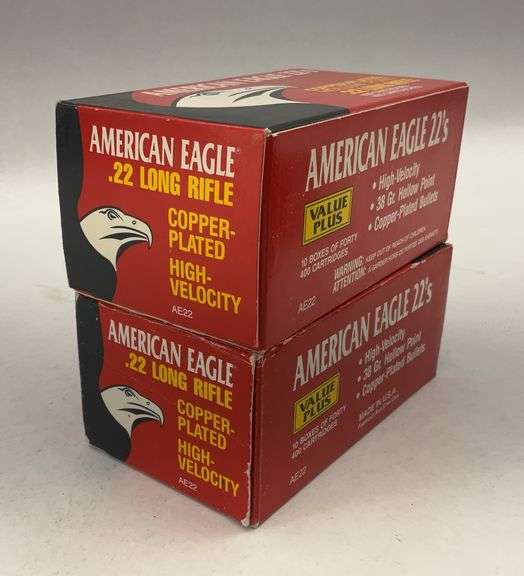 American Eagle .22 Long Rifle Ammunition - 2 boxes image