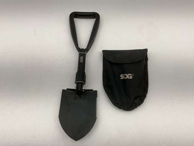 SOG Folding Shovel with Carrying Pouch image