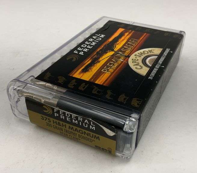 Federal Premium .375 H&H Magnum Ammunition image