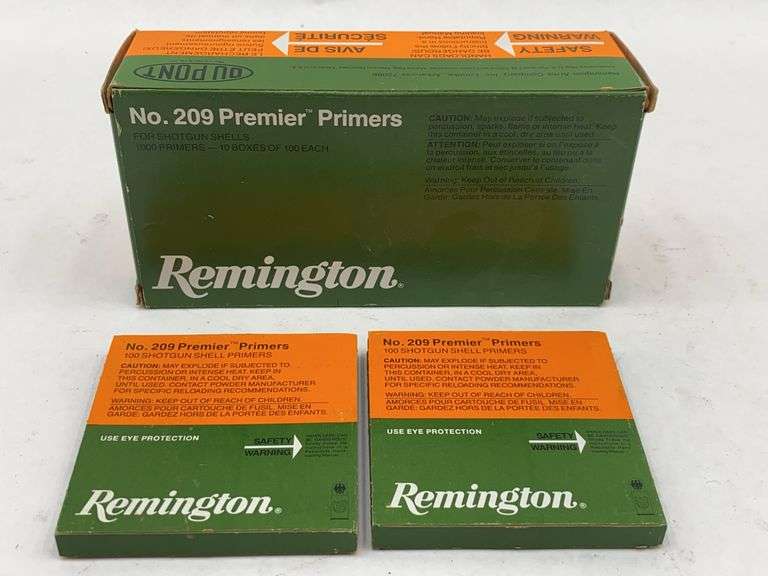 Remington No. 209 Premier Primers - 1200 Count image
