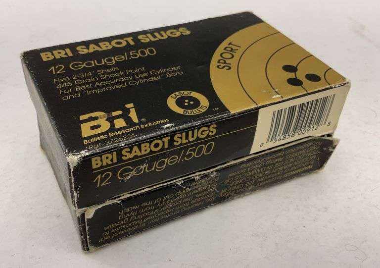 BRI Sabot Slugs - 12 Gauge .500 - 2 boxes image