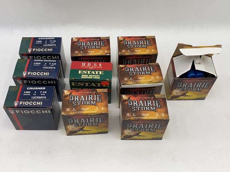 Assorted 12 Gauge Shotgun Shells - Federal Premium, Fiocchi, and Estate image