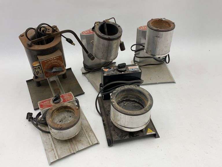 Lot of Lyman and LEE Casting Furnaces image