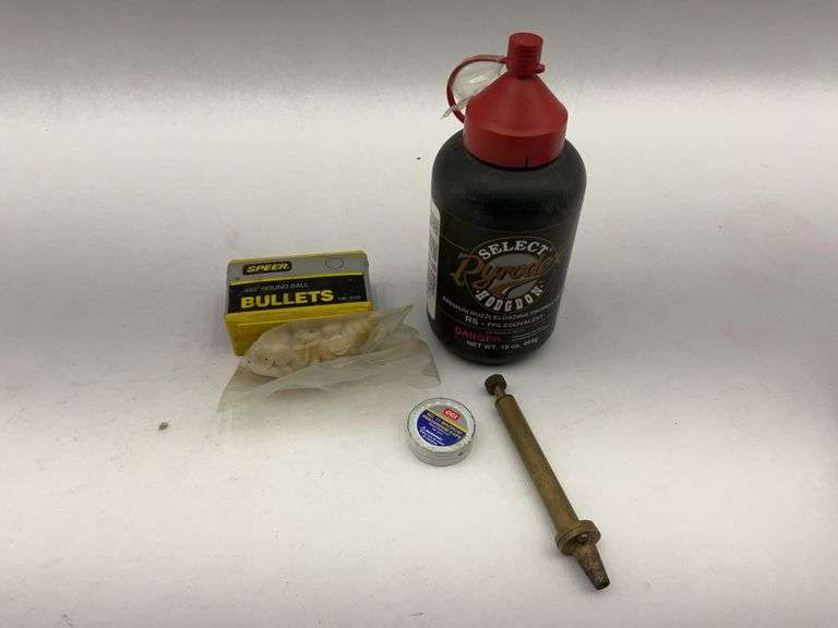Black Powder Muzzleloader Shooting Supplies: Powder, Bullets, Caps image