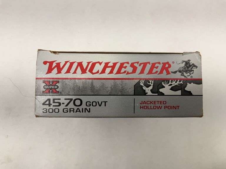 Winchester Super-X 45-70 GOVT 300 Grain Jacketed Hollow Point Ammunition image