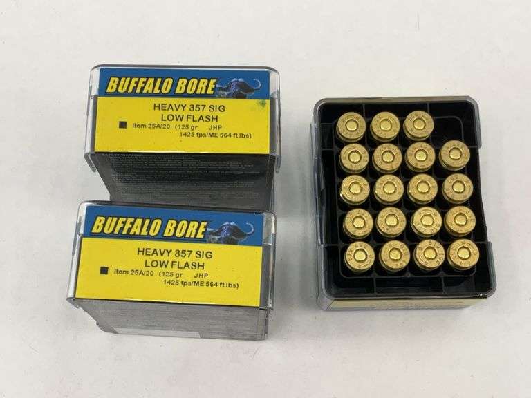 Buffalo Bore 357 SIG Ammunition - 59 Rounds image