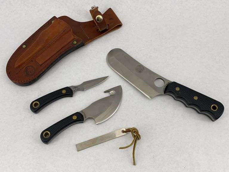 Knives of Alaska Set with Leather Sheath image