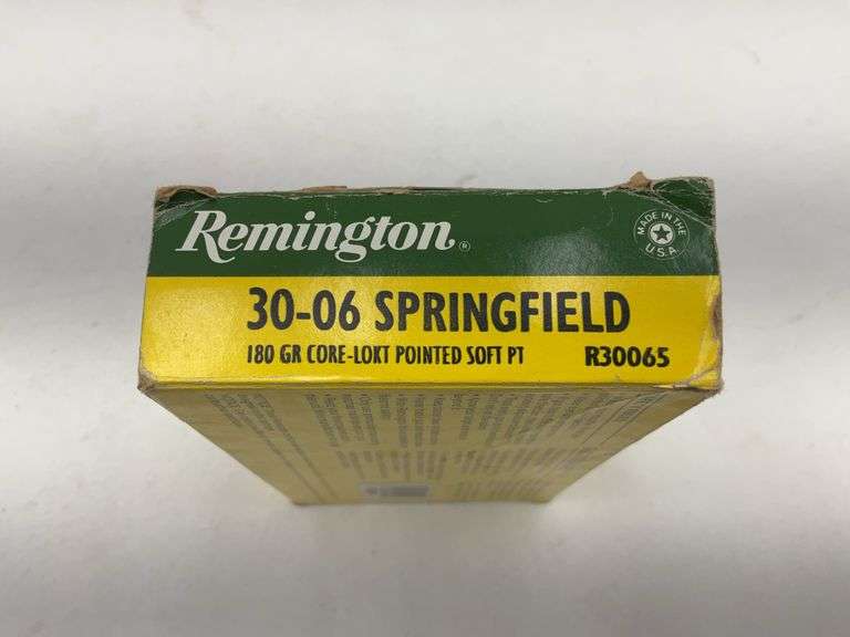 Remington 30-06 Springfield 180 GR Core-Lokt Pointed Soft Point Ammunition image