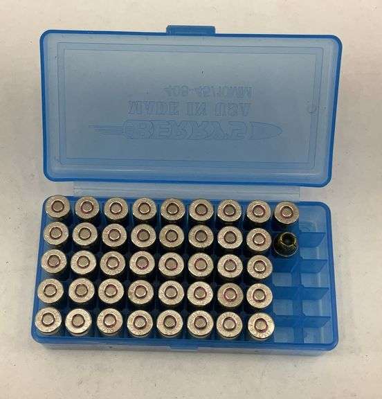 42 .45 ACP Cartridges in Plastic Case image