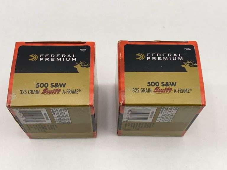 Federal Premium Ammunition - 500 S&W and Vital Shok - 2 boxes image