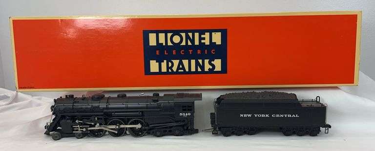 Lionel O Gauge 18005 NYC Hudson 700-E 4-6-4 steam loco tender smoke in box image
