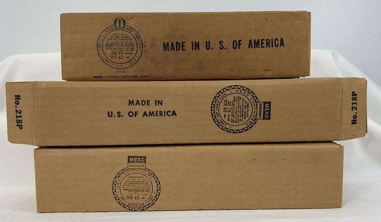 Postwar Lionel O Gauge locomotive Brick original boxes and an instruction 211, 218P, 249 image