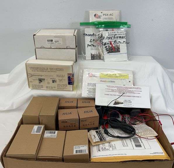 Layout electronics accessories Amp/Volt meters, QSI, Dallee Electronics, Power Adapters and MORE image