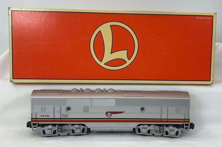 Lionel O Gauge 18136 2343C Santa Fe F-3b dummy CMD RailSounds in box image