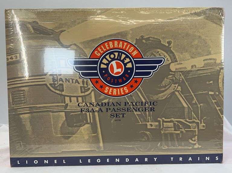 Lionel O Gauge 21759 Canadian Pacific F3 diesel A-A pass. set Mint in shipper image