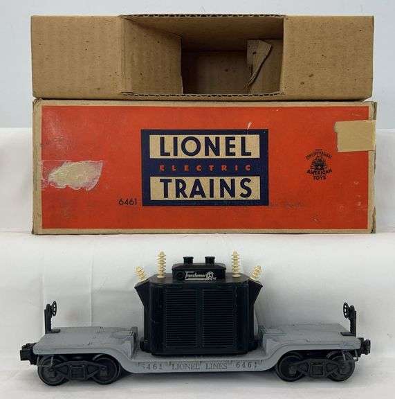 Postwar Lionel O Gauge 6461 Transformer car in original box image