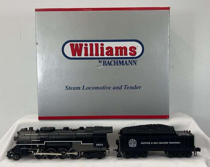 Williams O Gauge 40506 Rio Grande Berkshire 2-8-4 steam loco and tender in box image