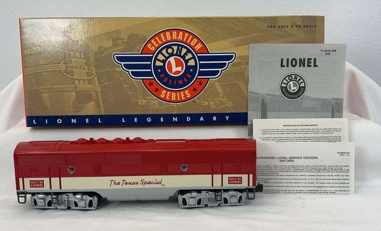 Lionel O Gauge 14520 Texas Special F3b w/RS diesel locomotive in box image