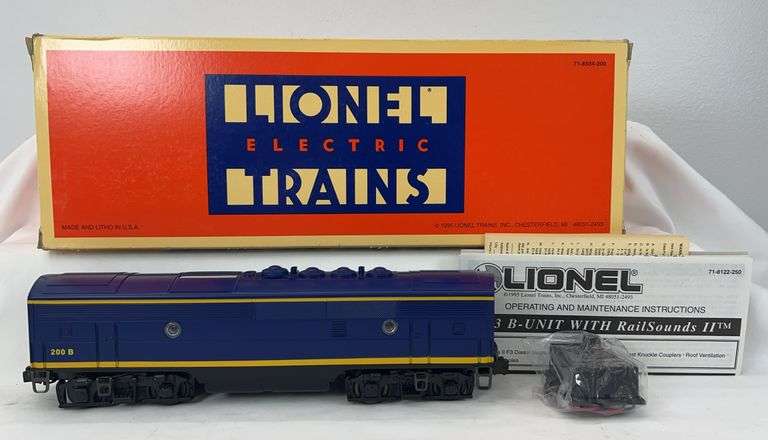 Lionel O Gauge 18122 ATSF F-3b diesel unit with RSII in box image