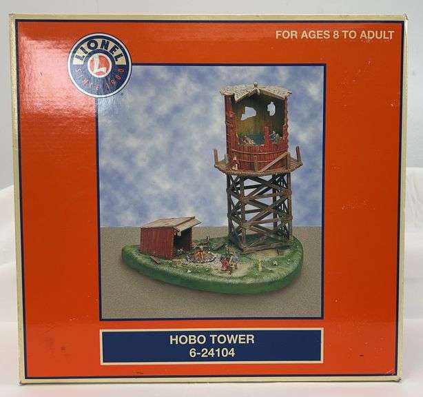 Lionel O Gauge 24104 Hobo Tower layout accessory in original box image