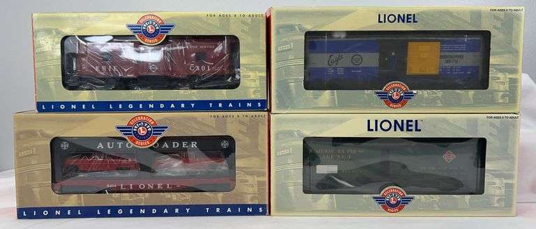 Lionel O Gauge 19427, 19567, 19792, 36786 Celebration Series in box image