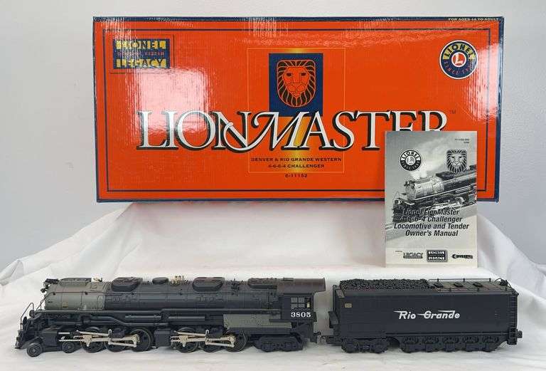 Lionel O Gauge 11152 LionMaster D&RGW 4-6-6-4 Challenger Legacy in box image
