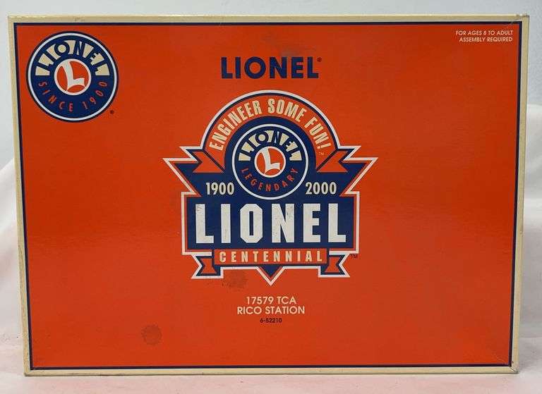 Lionel O Gauge 52210 TCA Rico Station 17579 unassembled in box image