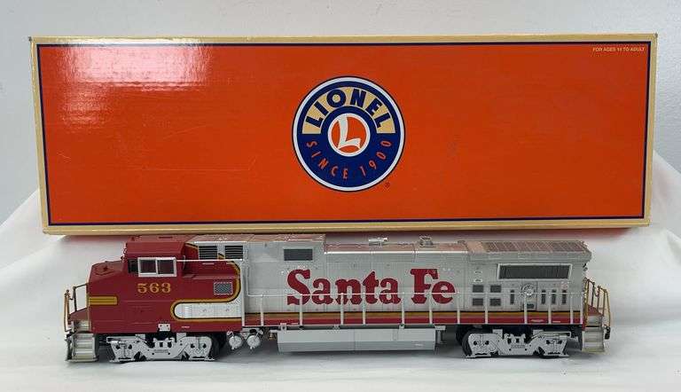 Lionel O Gauge 28270 Santa Fe Dash 8-40BW Legacy equipped w/smoke in box image