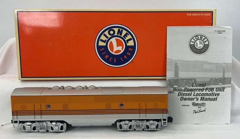 Lionel O Gauge 14540 Rio Grande RailSounds F-3b diesel loco unit in box image