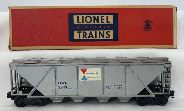 Postwar Lionel O Gauge 6346 Alcoa car in original box image