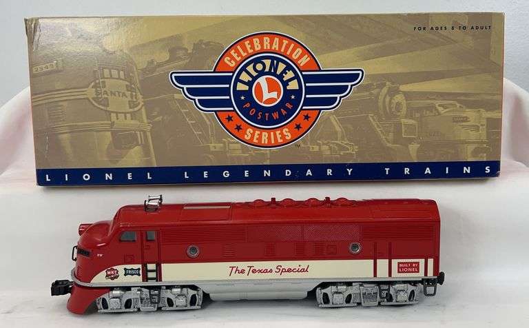 Lionel O Gauge 38101 Texas Special F3-A diesel loco in box image
