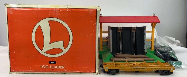 Lionel O Gauge 12915 operating Log Loader 164 in box image