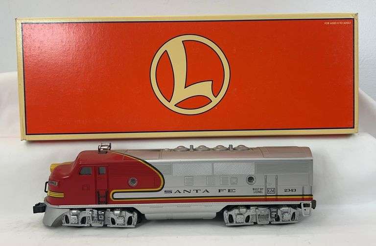Lionel O Gauge 18134 Santa Fe EMD F-3a dummy diesel loco in box image