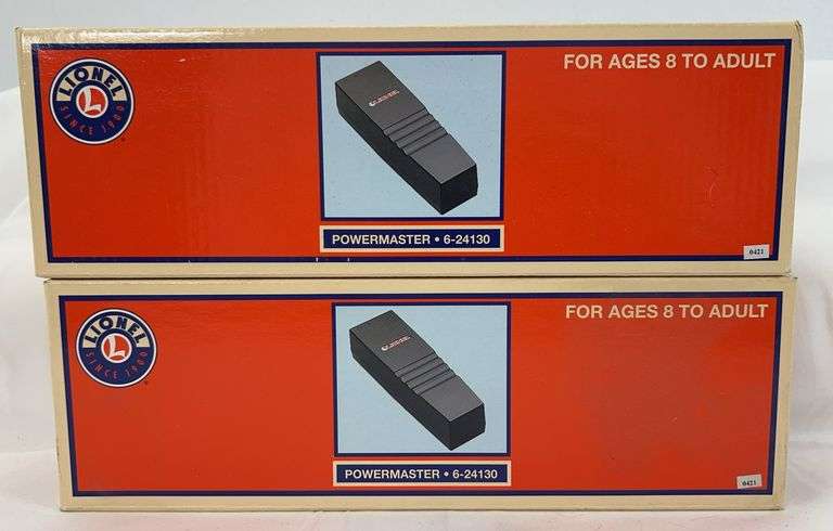 Two Lionel 24130 PowerMaster in original boxes image