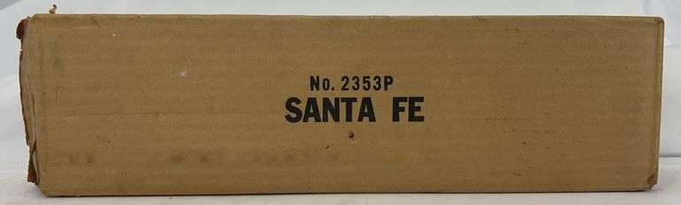 Postwar Lionel O Gauge 2353P S.F. EMD F-3a diesel locomotive original box image