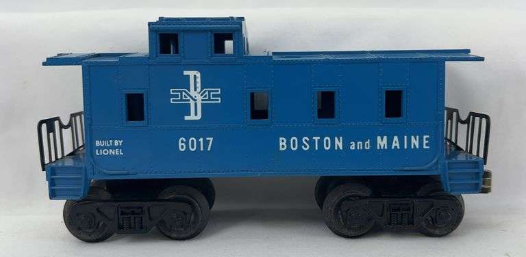 Postwar Lionel O Gauge 6017-100 Boston and Maine caboose image