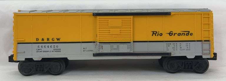 Postwar Lionel O Gauge 6464-650 D&RGW type IV box car image