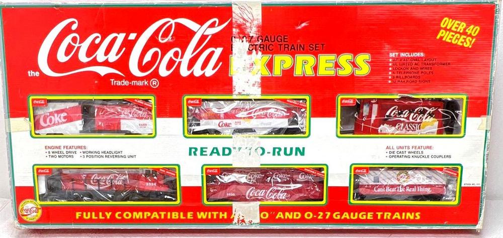 Modern Era K Line O gauge Coca Cola set 1111 in original box