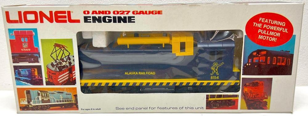 Modern Era Lionel O gauge 8154 Alaska SW-1 diesel switcher in original box, test run