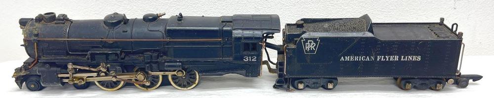 Postwar American Flyer S Gauge 312 PRR 4-6-2