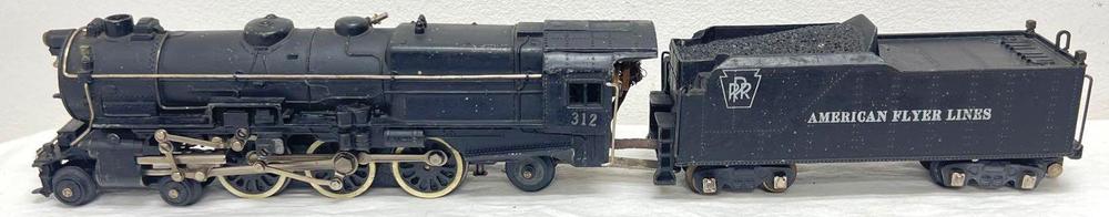 Postwar American Flyer S Gauge 312 PRR 4-6-2