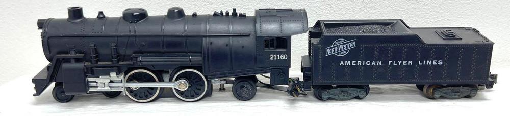 Postwar American Flyer S Gauge 21160 CNW 4-4-2
