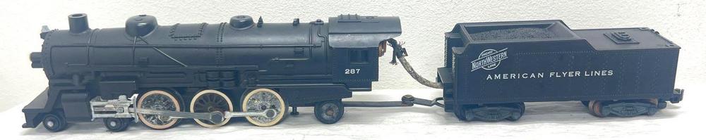 Postwar American Flyer S Gauge 287 CNW 4-6-2
