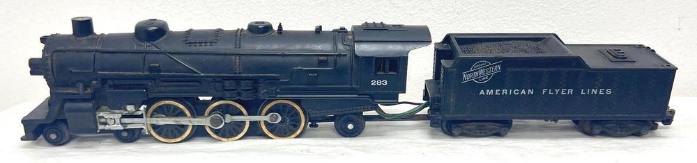 Postwar American Flyer S Gauge 283 CNW 4-6-2