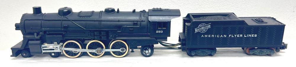 Postwar American Flyer S Gauge 283 CNW 4-6-2