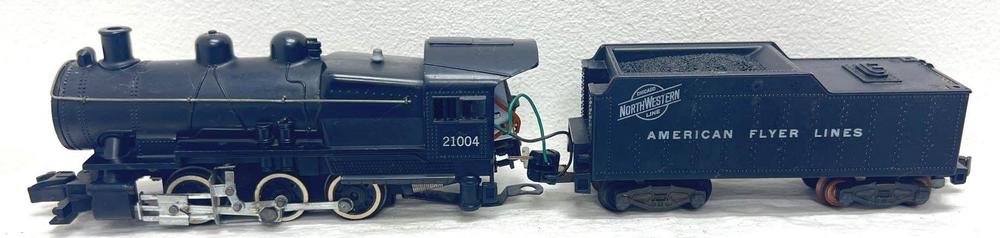 Postwar American Flyer S Gauge 21004 CNW 0-8-0